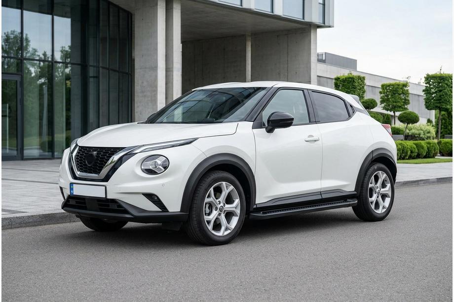 Nissan Juke 2020- Pedane Laterali Allmond Black (2 pz, Alluminio) Image