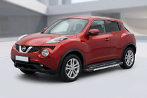 Nissan Juke 2020- Pedane Laterali RedLine (2 pz, Alluminio) foto 1