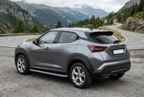 Nissan Juke 2020- Pedane Laterali Tayga Grey (2 pz, Alluminio) foto 1