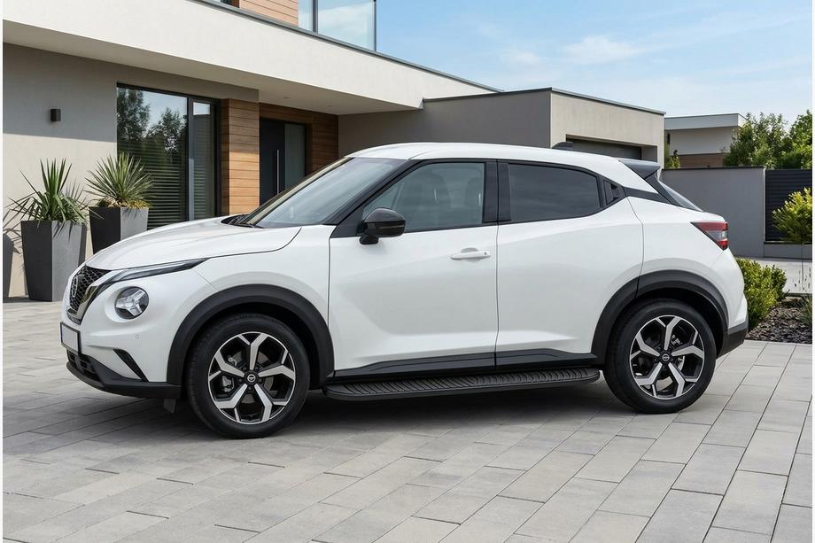 Nissan Juke 2020- Pedane Laterali Tayga Black (2 pz, Alluminio) Image
