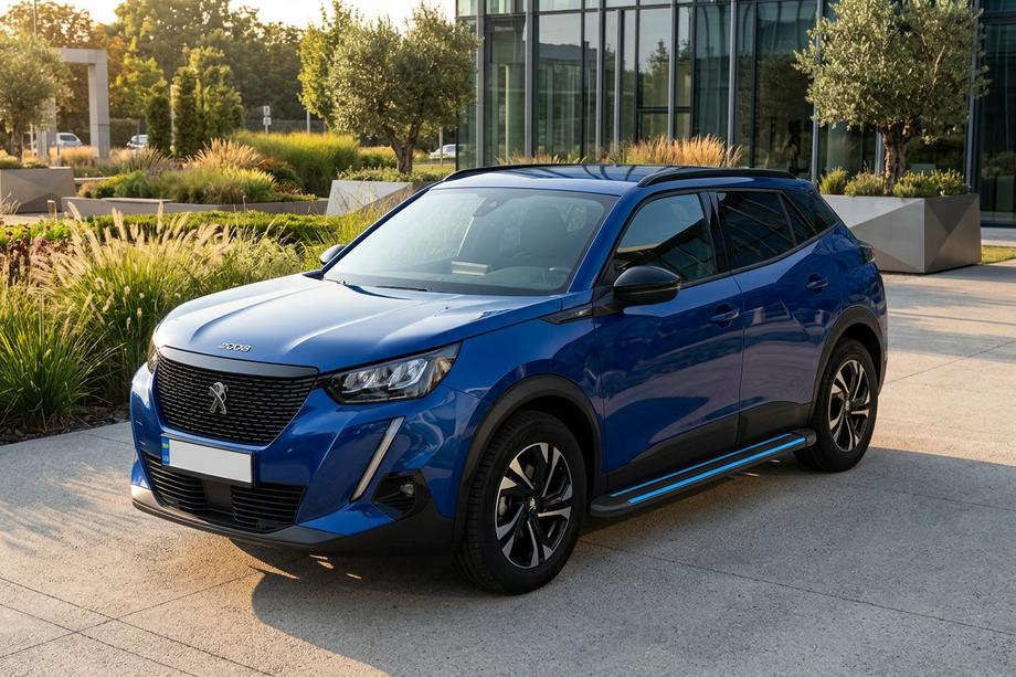 Peugeot 2008 2019- Pedane Laterali Maya Blue (2 pz, Alluminio) Image