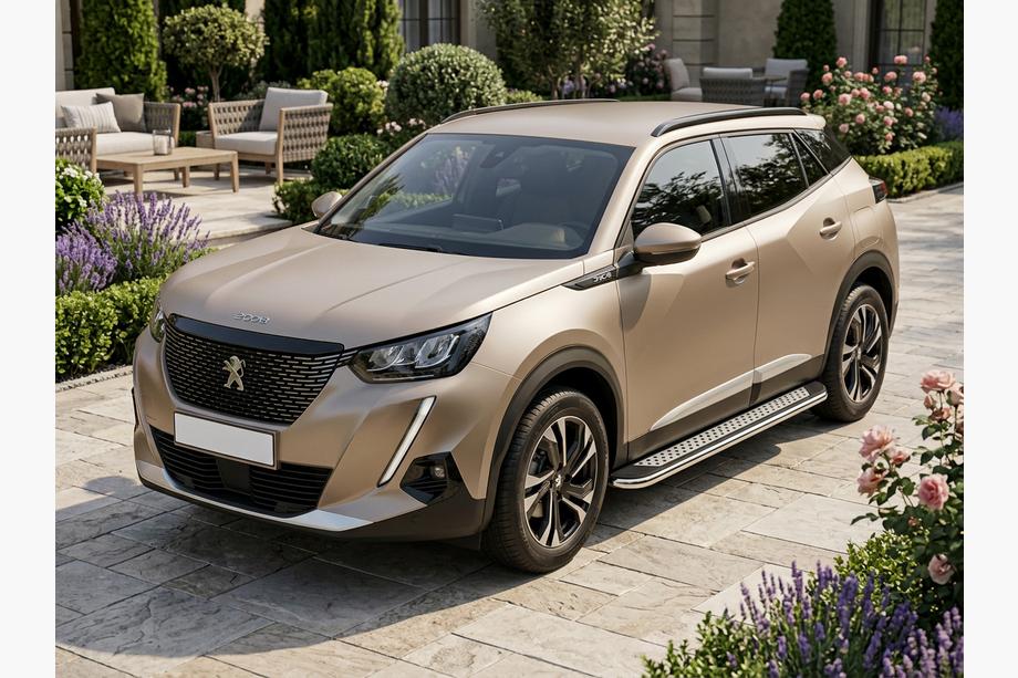 Peugeot 2008 2019- Pedane Laterali Maydos V2 (2 pz, Alluminio) Image