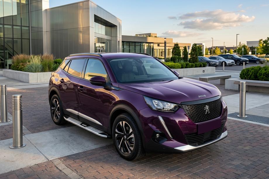 Peugeot 2008 2019- Pedane Laterali Mevsim Grey (2 pz, Alluminio) Image