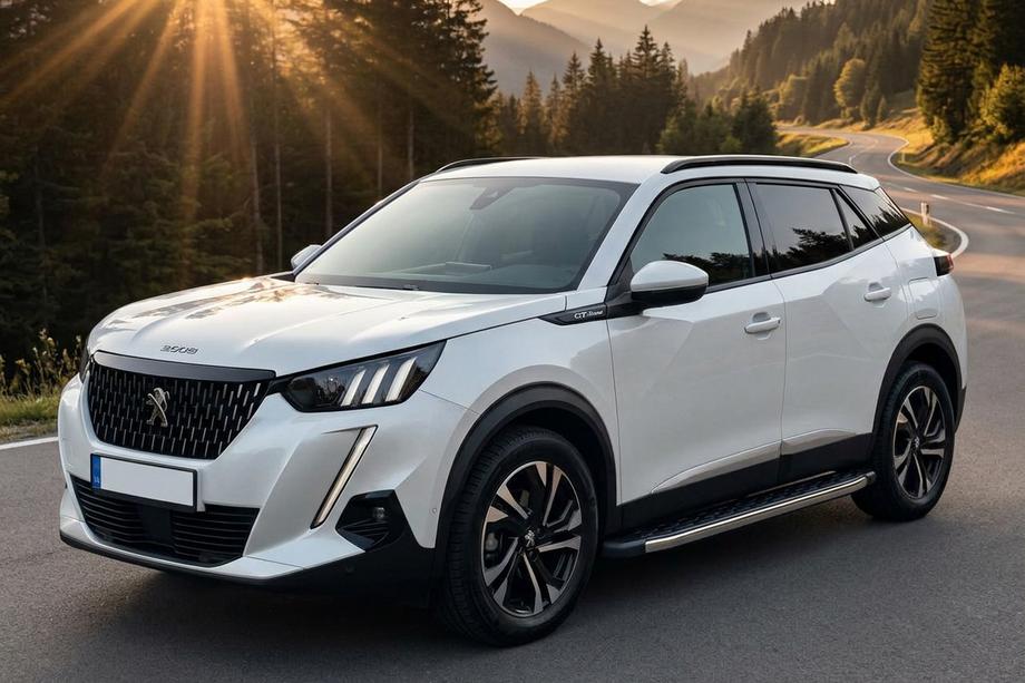Peugeot 2008 2019- Pedane Laterali BlackLine (2 pz, Alluminio) Image