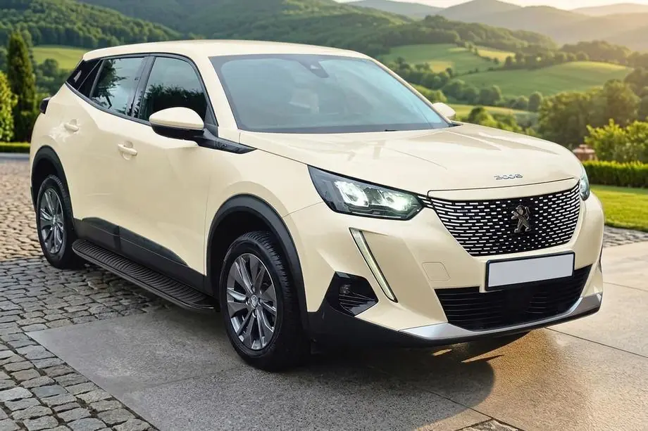 Peugeot 2008 2019- Pedane Laterali Tayga Black (2 pz, Alluminio) Image
