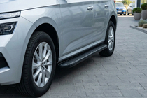Skoda Kamiq 2019- Pedane Laterali Bosphore Black (2 pz, Alluminio) foto 1