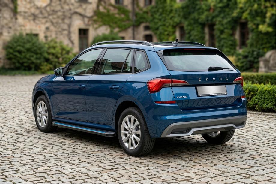 Skoda Kamiq 2019- Pedane Laterali Maya Blue (2 pz, Alluminio) Image