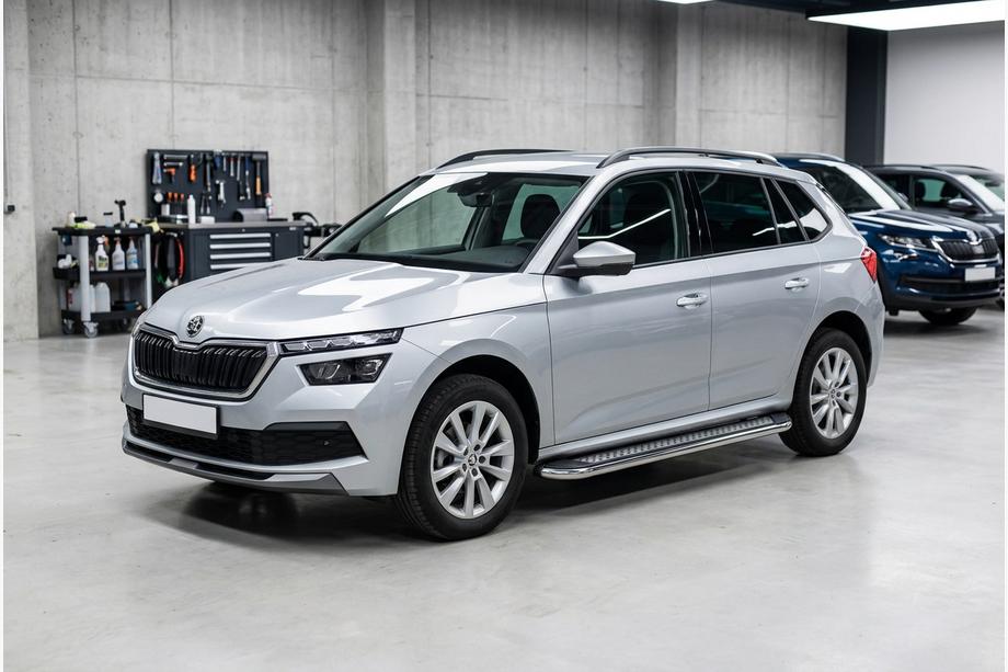 Skoda Kamiq 2019- Pedane Laterali Maydos V2 (2 pz, Alluminio) Image