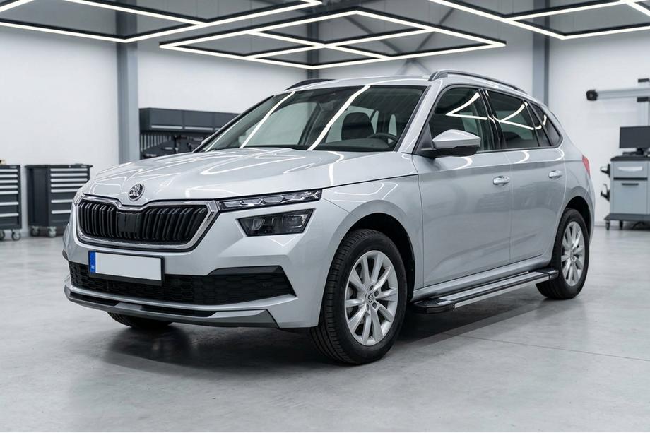 Skoda Kamiq 2019- Pedane Laterali Rainbow (2 pz, Alluminio) Image