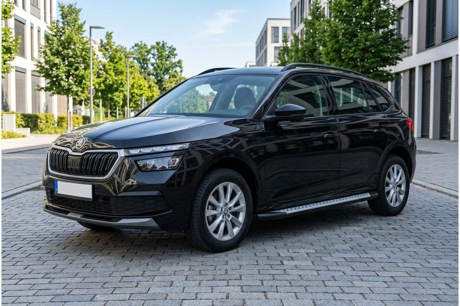 Skoda Kamiq 2019- Pedane laterali Allmond Grey (2 pz, alluminio) Image