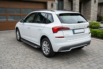 Skoda Kamiq 2019- Pedane Laterali BlackLine (2 pz, Alluminio) foto 1