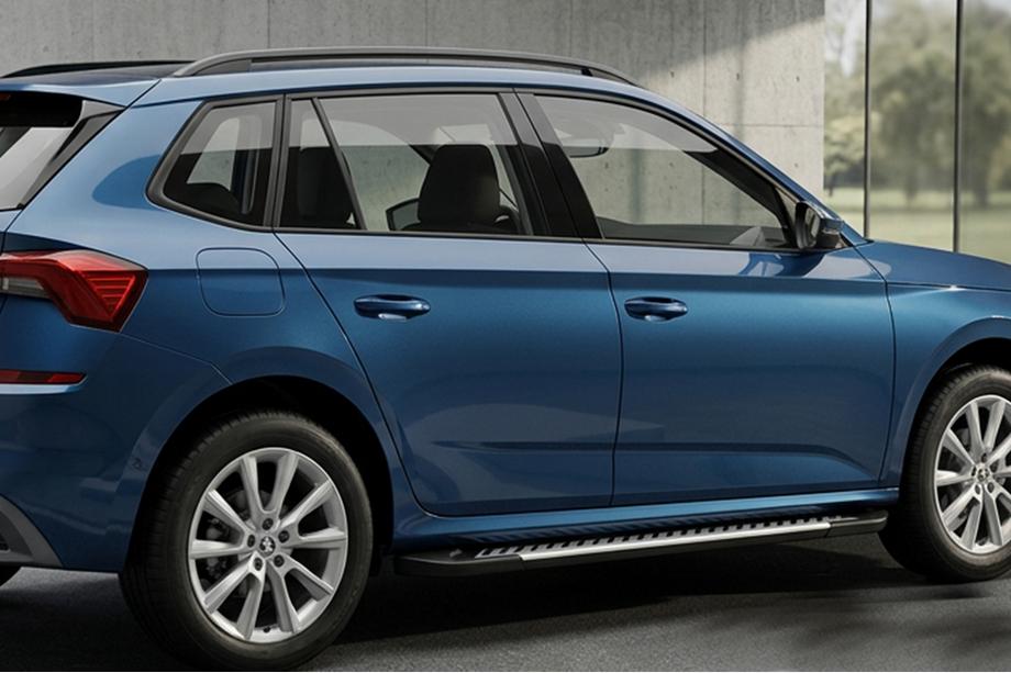 Skoda Kamiq 2019- Pedane Laterali Line (2 pz, Alluminio) Image