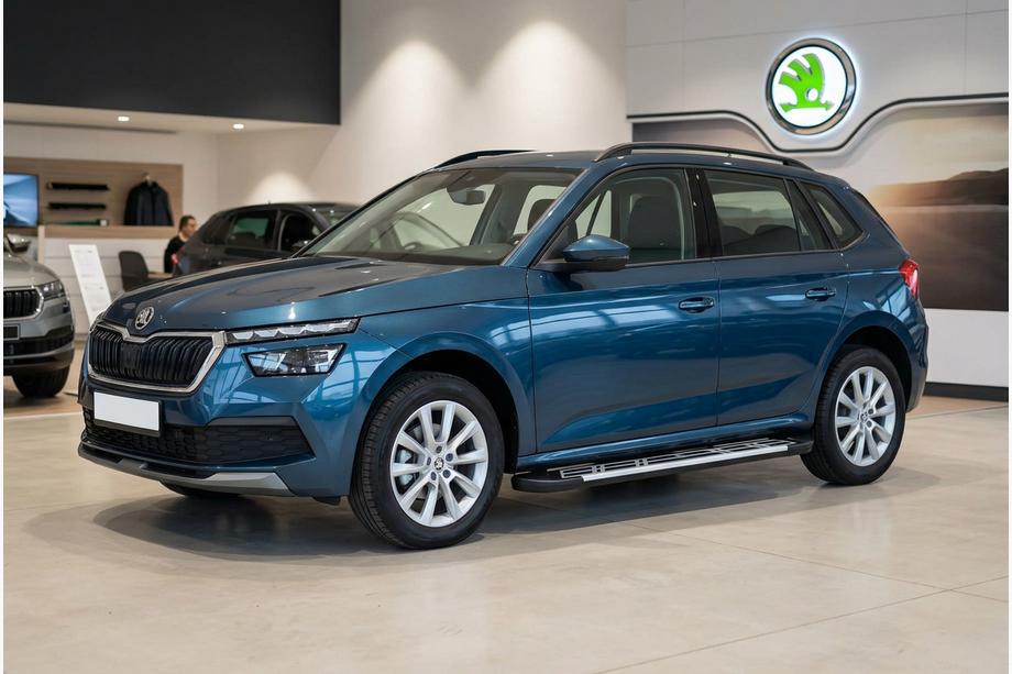 Skoda Kamiq 2019- Pedane Laterali Sunrise (2 pz, Alluminio) Image