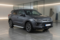 SsangYong Korando 2019- Pedane Laterali Maya V2 (2 pz, Alluminio) foto 1