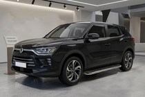 SsangYong Korando 2019- Pedane Laterali Maydos V1 (2 pz, Alluminio) foto 1
