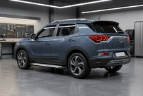 SsangYong Korando 2019- Pedane laterali Allmond Grey (2 pz, alluminio) foto 1