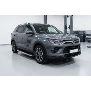 Pedane Laterali BlackLine (2 pz, Alluminio) SsangYong Korando 2019- foto 1