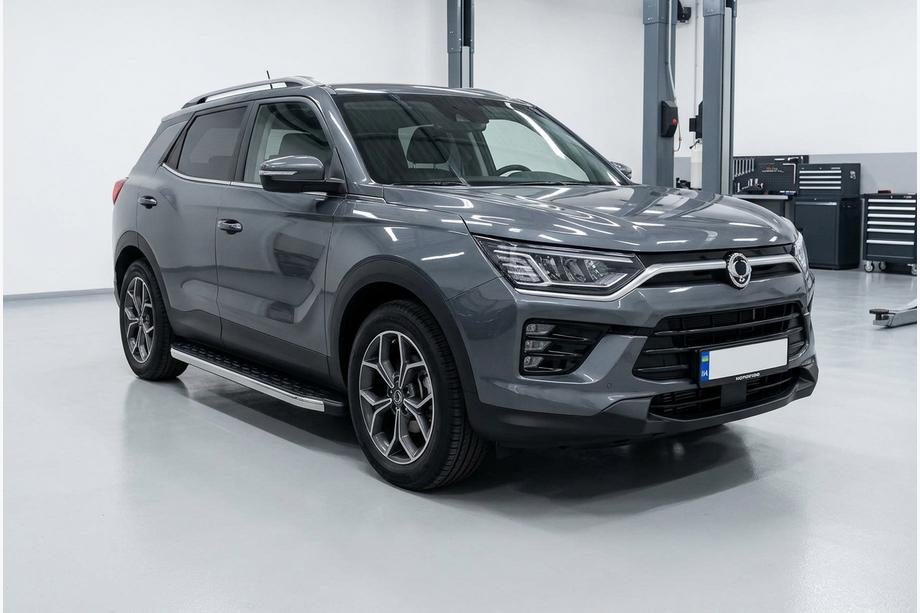 SsangYong Korando 2019- Pedane Laterali BlackLine (2 pz, Alluminio) Image