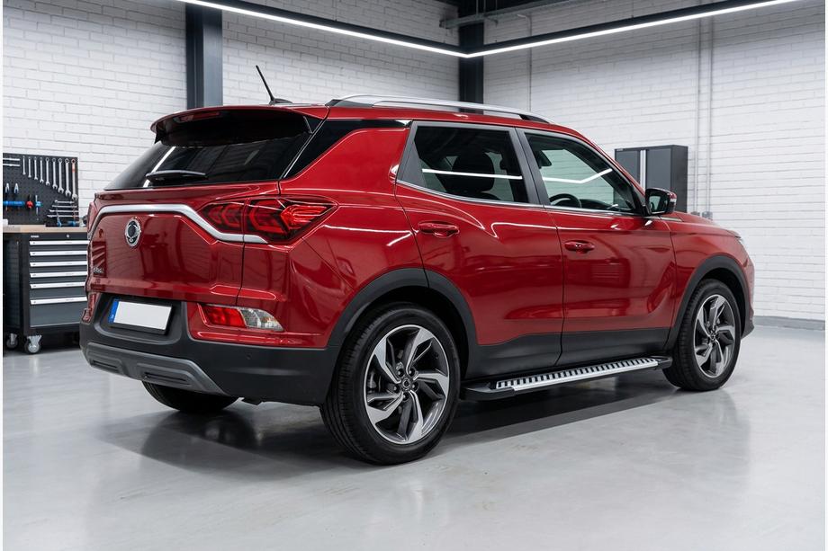 SsangYong Korando 2019- Pedane Laterali Line (2 pz, Alluminio) Image