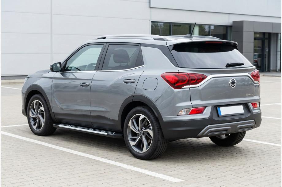 SsangYong Korando 2019- Pedane Laterali Sunrise (2 pz, Alluminio) Image