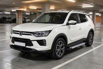 SsangYong Korando 2019- Pedane Laterali Vision New Grey (2 pz, Alluminio) foto 1