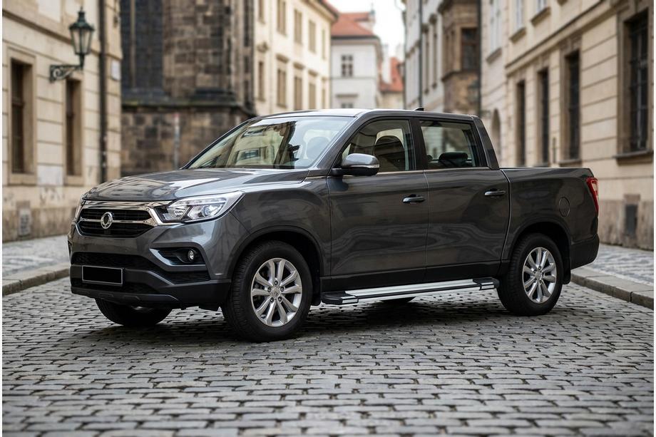 SsangYong Musso II 2018– Pedane Laterali Rainbow (2 pz, Alluminio) Foto 1