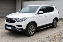 SsangYong Rexton II 2017- Pedane Laterali Duru (2 pz, Alluminio) foto 1