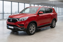 SsangYong Rexton II 2017- Pedane Laterali Maya Red (2 pz, Alluminio) foto 1