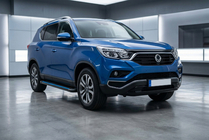 SsangYong Rexton II 2017- Pedane Laterali Maya Blue (2 pz, Alluminio) foto 1