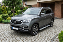 SsangYong Rexton II 2017- Pedane Laterali Mevsim Grey (2 pz, Alluminio) foto 1