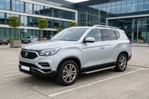 SsangYong Rexton II 2017- Pedane Laterali BlackLine (2 pz, Alluminio) foto 1