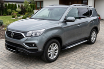 SsangYong Rexton II 2017- Pedane Laterali Line (2 pz, Alluminio) foto 1