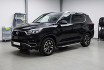 SsangYong Rexton II 2017- Pedane Laterali RedLine (2 pz, Alluminio) foto 1