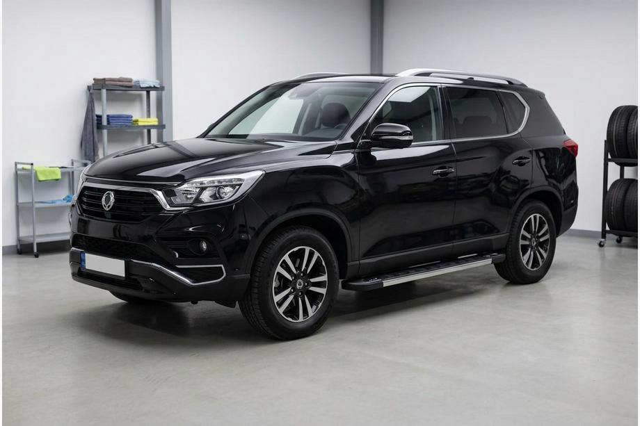 SsangYong Rexton II 2017- Pedane Laterali RedLine (2 pz, Alluminio) Image
