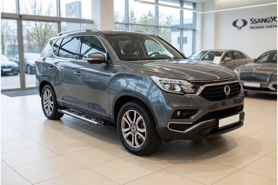 SsangYong Rexton II 2017- Pedane Laterali Sunrise (2 pz, Alluminio) Image