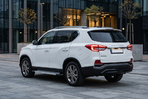 SsangYong Rexton II 2017- Pedane Laterali Vision New Grey (2 pz, Alluminio) foto 1