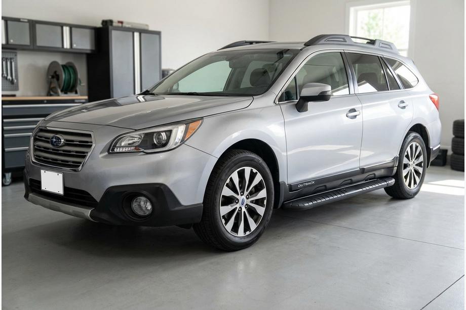 Subaru Outback 2014-2019 Pedane Laterali Bosphore Black (2 pz, Alluminio) Image