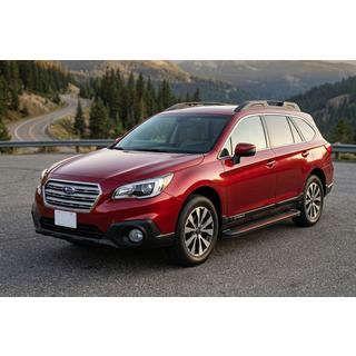 Pedane Laterali Maya Red (2 pz, Alluminio) Subaru Outback 2014-2019 foto 1