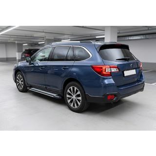 Pedane Laterali Rainbow (2 pz, Alluminio) Subaru Outback 2014-2019 foto 1