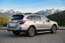 Subaru Outback 2014-2019 Pedane Laterali Mevsim Grey (2 pz, Alluminio) foto 1