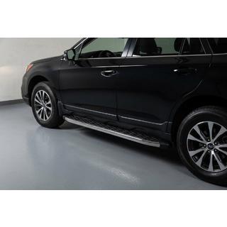 Pedane Laterali BlackLine (2 pz, Alluminio) Subaru Outback 2014-2019 foto 1
