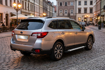 Subaru Outback 2014-2019 Pedane Laterali Line (2 pz, Alluminio) foto 1