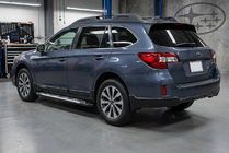 Subaru Outback 2014-2019 Pedane Laterali Sunrise (2 pz, Alluminio) foto 1