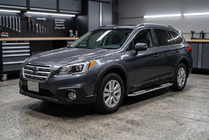 Subaru Outback 2014-2019 Pedane Laterali Tayga V2 (2 pz, Alluminio) foto 1