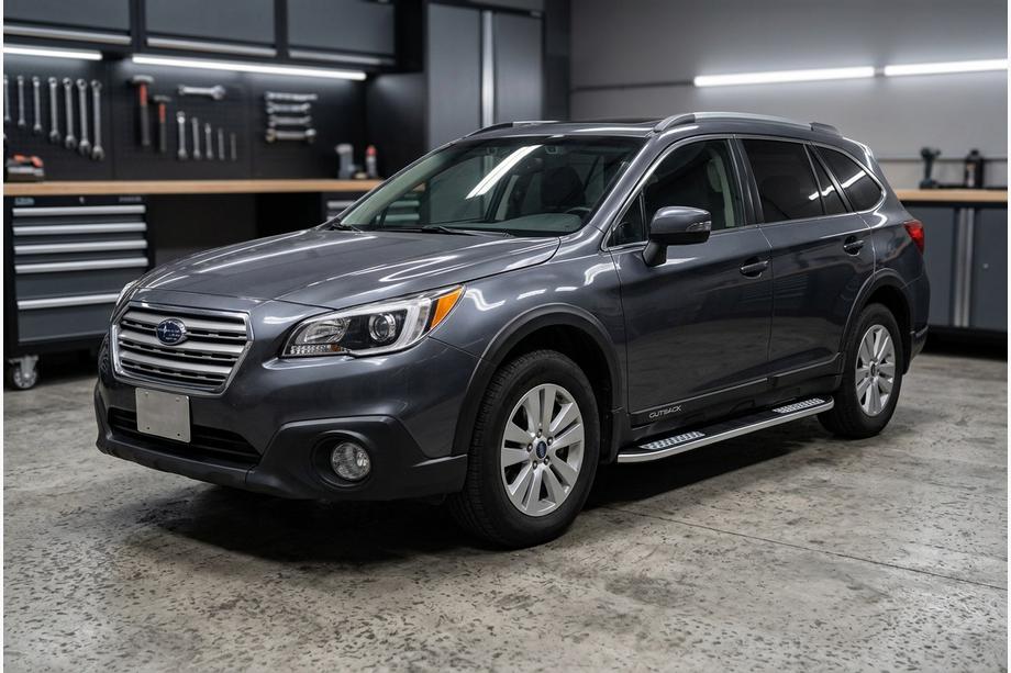 Subaru Outback 2014-2019 Pedane Laterali Tayga V2 (2 pz, Alluminio) Image