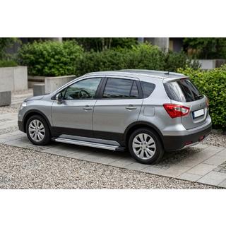 Pedane Laterali Maya V2 (2 pz, Alluminio) Suzuki SX4 S-Cross 2013-2016 foto 1