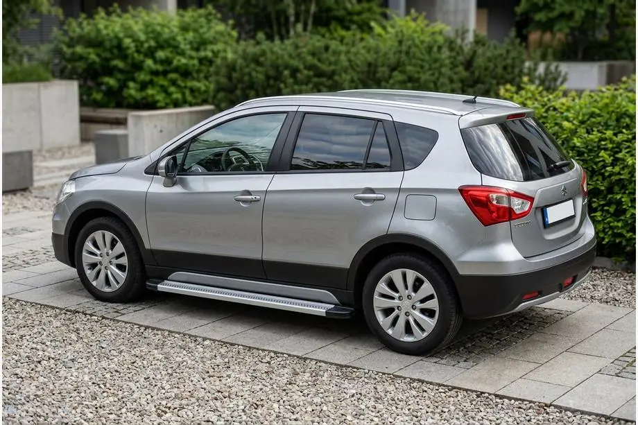 Suzuki SX4 S-Cross 2013-2016 Pedane Laterali Maya V2 (2 pz, Alluminio) Image