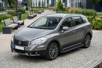 Suzuki SX4 S-Cross 2013-2016 Pedane Laterali Tayga Black (2 pz, Alluminio) foto 1