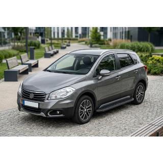 Pedane Laterali Tayga Black (2 pz, Alluminio) Suzuki SX4 S-Cross 2013-2016 foto 1