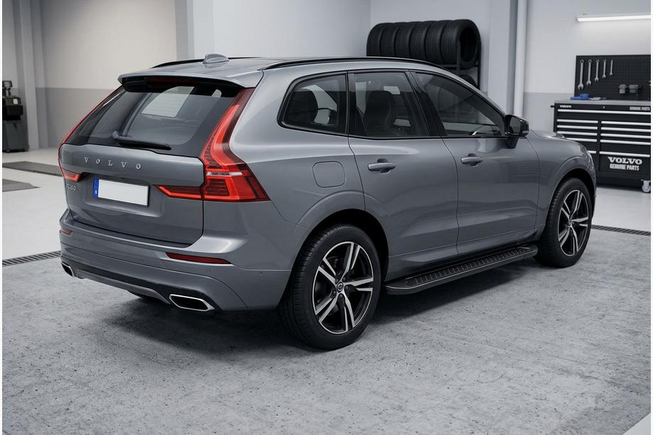 Volvo XC60 2017- Pedane Laterali Allmond Black (2 pz, Alluminio) Image